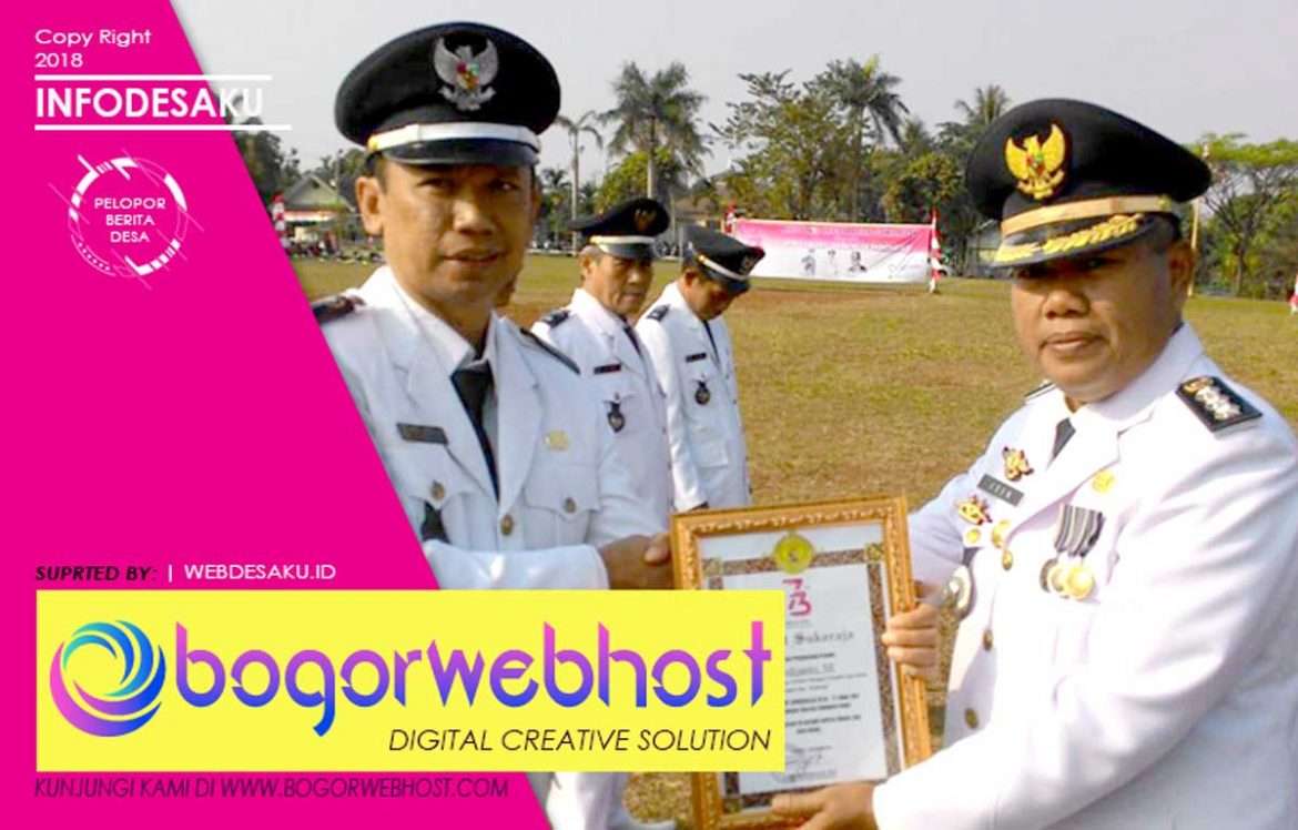 Empat Kepala Desa Raih Penghargaan Dari Camat Sukaraja
