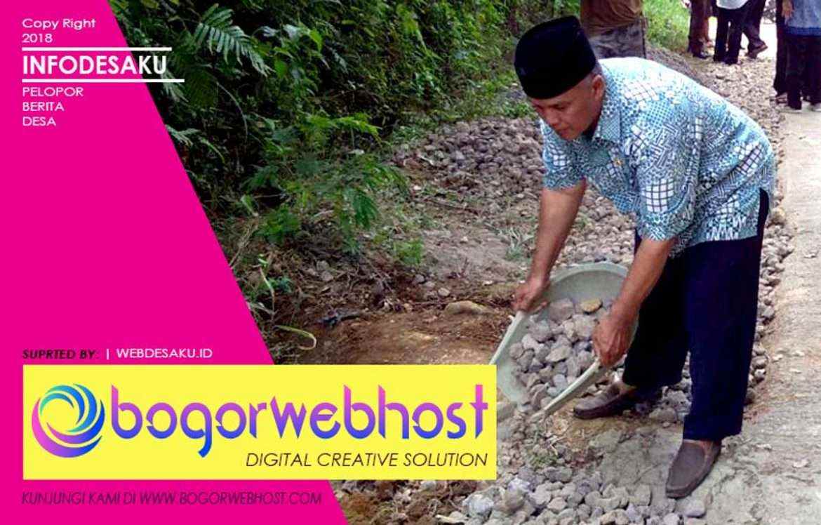 Kades Megamendung Himbau Warga Rawat Jalan Lingkungan