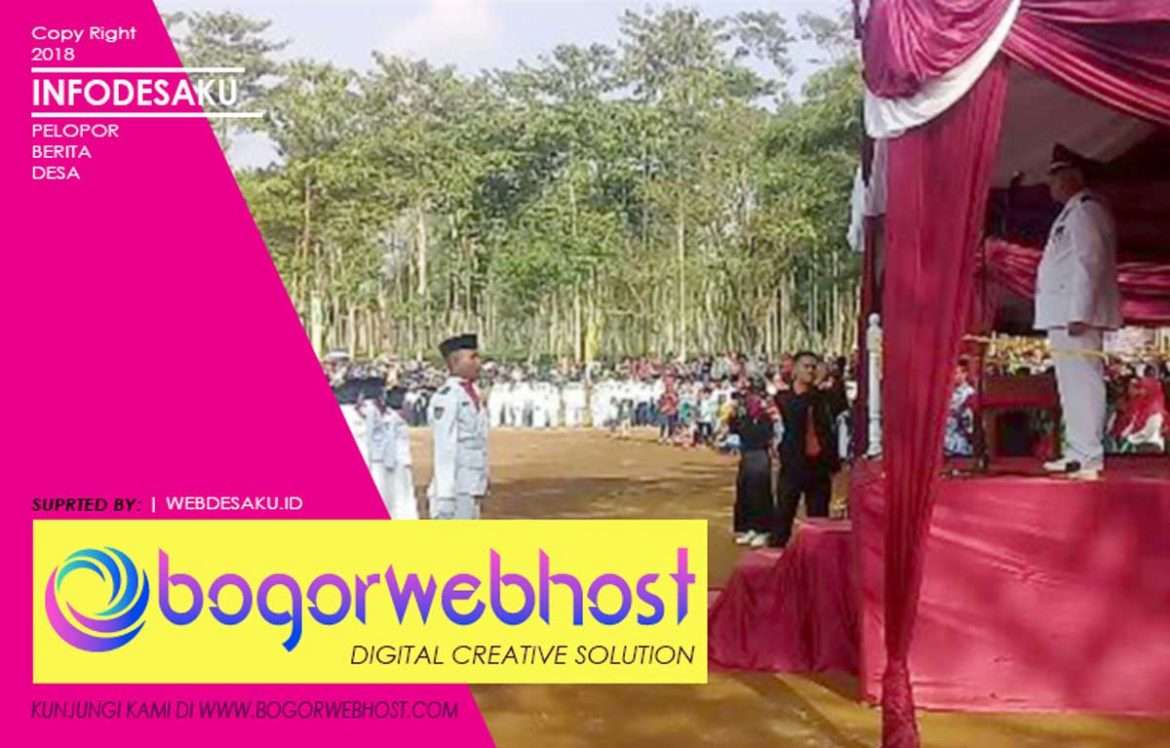 Khidmat, Detik-Detik Upacara Peringatan HUT RI ke 73 di Parakansalak