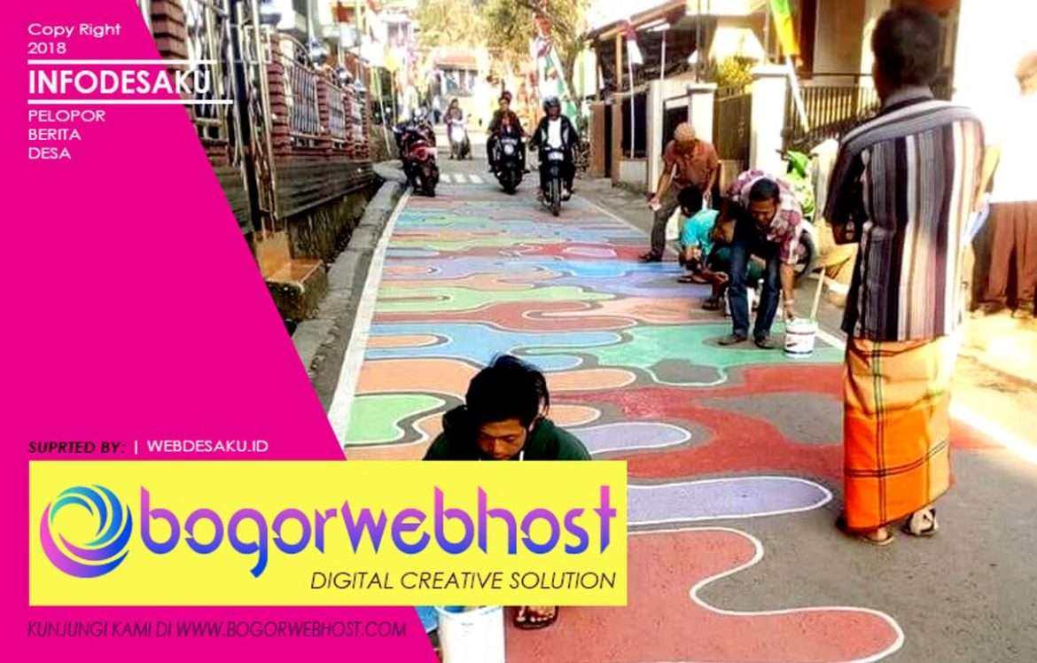 Kreasi unik Sambut Hut RI ke 73 Kampung Cieunteng Sukamanah Malangbong