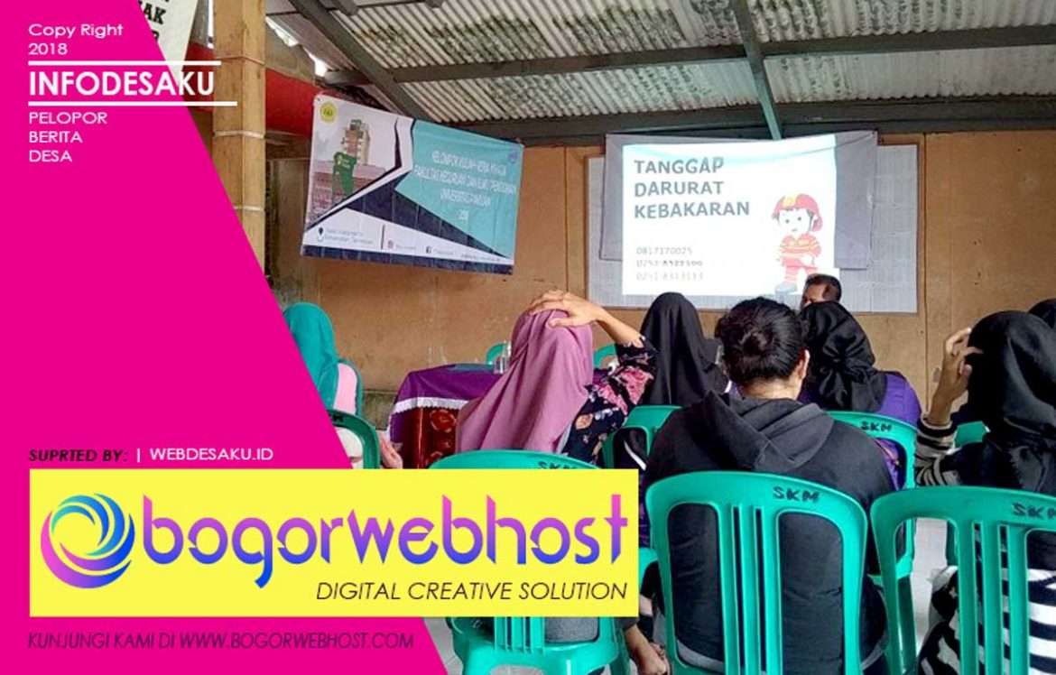 Mahasiswa UNPAK Berikan Penyuluhan Tanggap Darurat Bahaya Kebakaran pada Warga Sukamantri