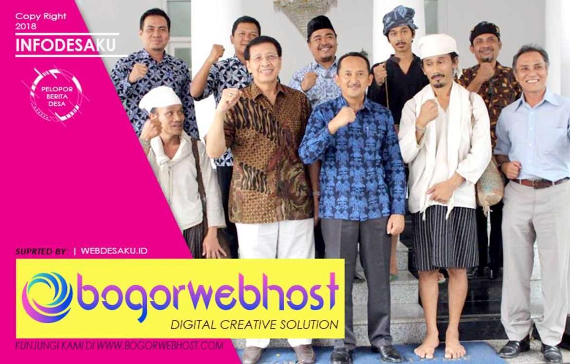 Mantan Menlu Dampingi Masyarakat Baduy Kunjungi Wabup Lebak