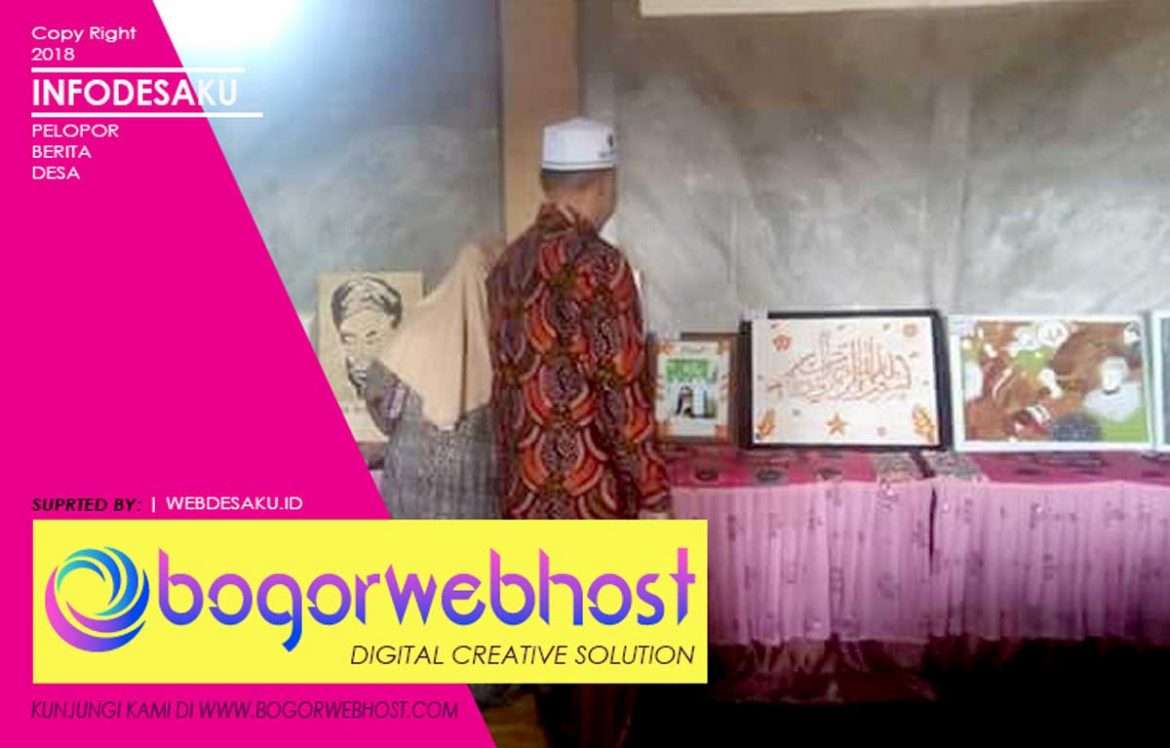 Meriahkan HUT RI Ke-73, Santri putri Pondok Pesantren Taman Sari Gelar Pameran