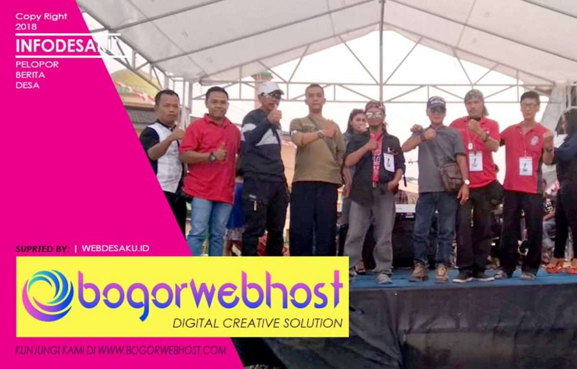 Meriahnya HUT RI ke-73 di Pertokoan Cibinong Indah
