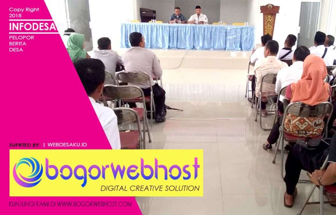 Pemerintah Kecamatan Palas Gembleng Pengurus BUMDes