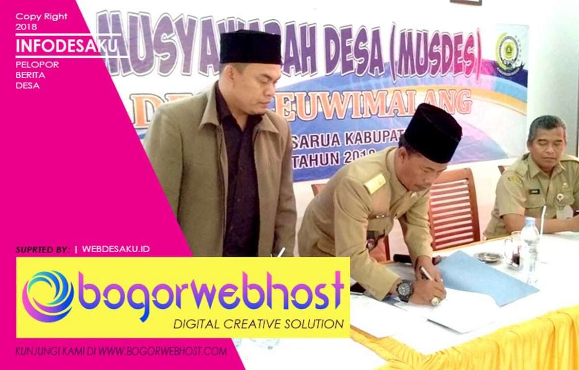 Pentingnya Sinergitas BPD dan Pemdes Dalam Musdes