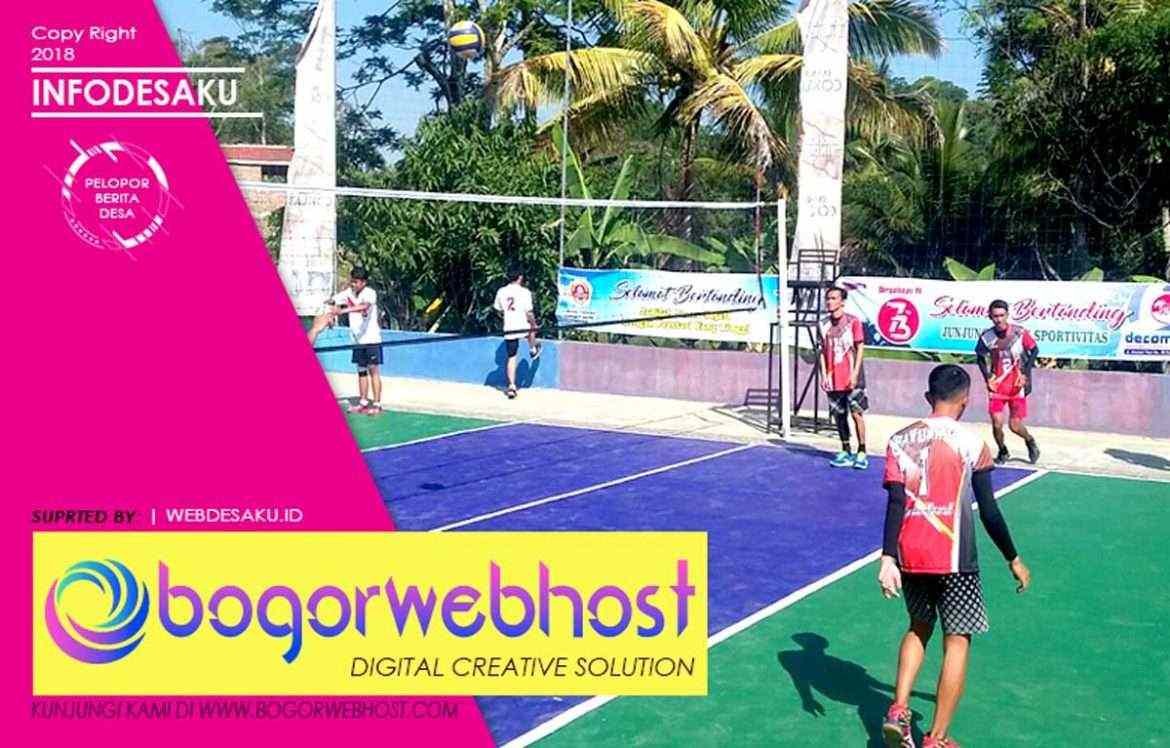 Pertandingan Volley Galadesa Digelar Desa Tinggar