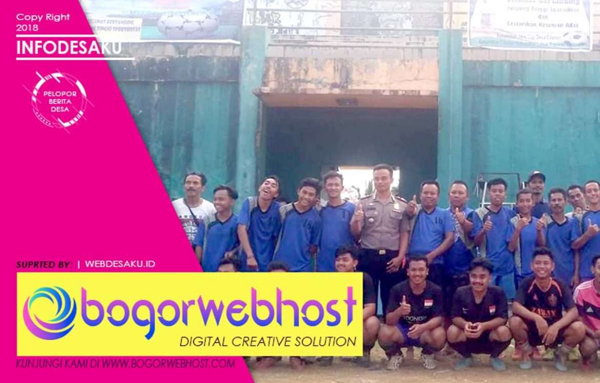 Turnamen Sepak Bola Jaro Cup Desa Cibeber di Apresiasi Kapolsek