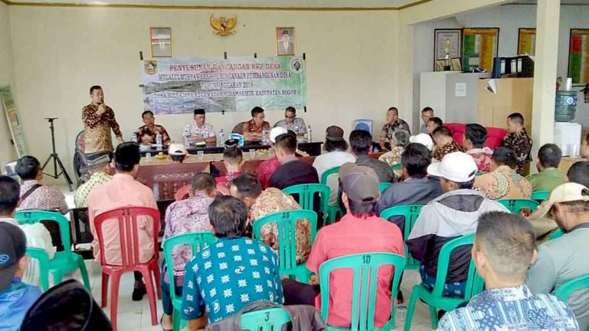 Kades Sirnajaya : 2019 Pelayanan Publik, Infrastruktur, Pendidikan dan Kesehatan Menjadi Point Utama