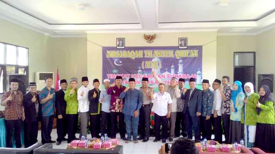 Kecamatan Sukaraja Siapkan Qori dan Qoriah Terbaik Untuk MTQ Tingkat Kabupaten