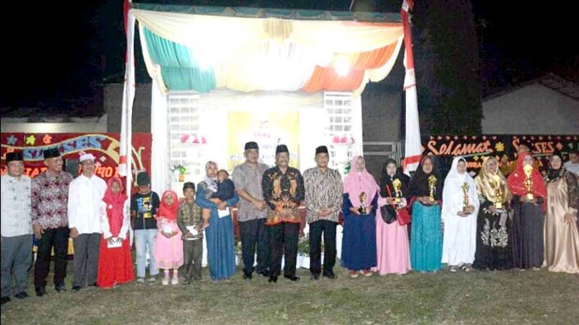 Pawai Obor Meriahkan Tradisi Bersih Desa di Bandar Khalifah