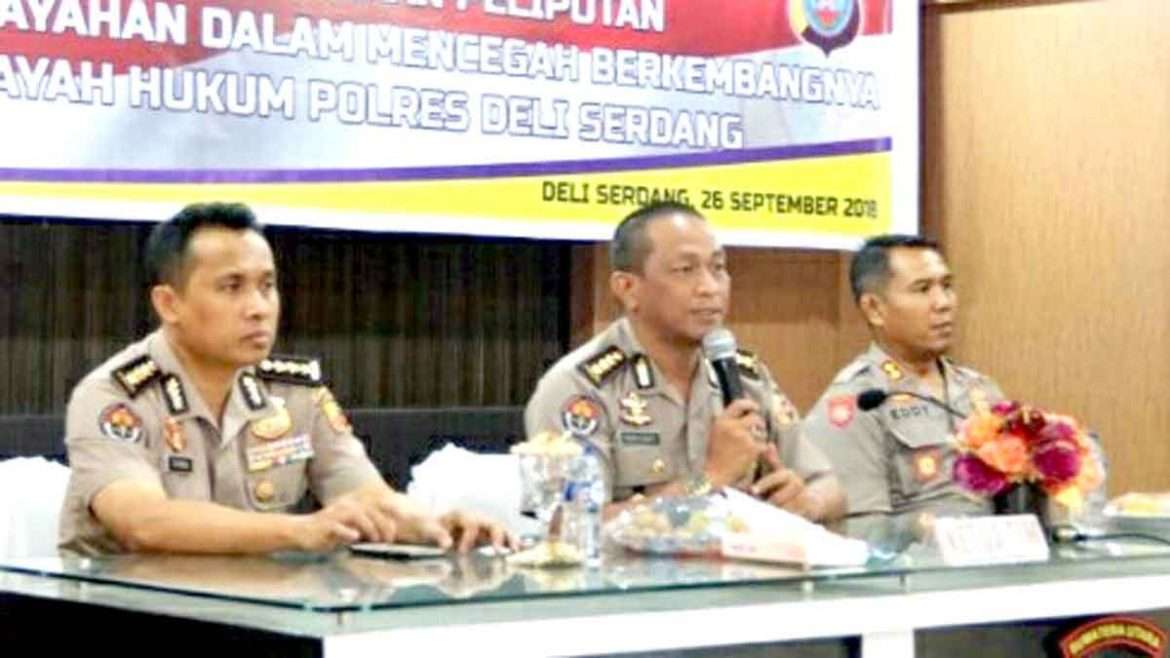 Polres Deli Serdang Terima Kunjungan Tim Divisi Humas Polri