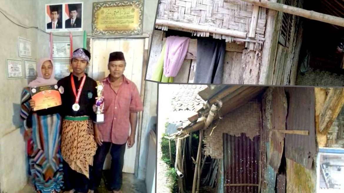 Bangga Pajang Poster Presiden RI, Rumah Atlit Silat Asia Eropa Asal Megamendung Belum Tersentuh Bantuan
