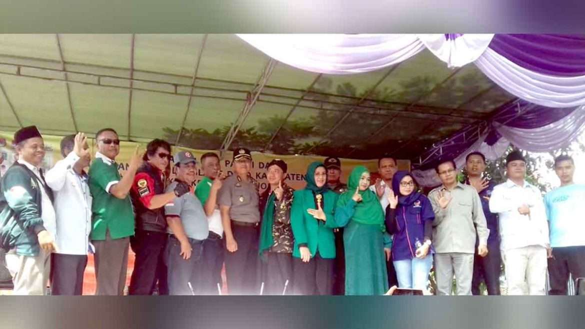 Deklarasi dan Pawai Caleg Tingkat Kecamatan Ciomas