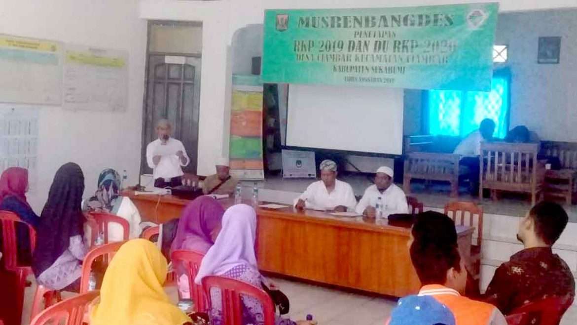 Pemdes Ciambar Tampung Aspirasi dari Warganya