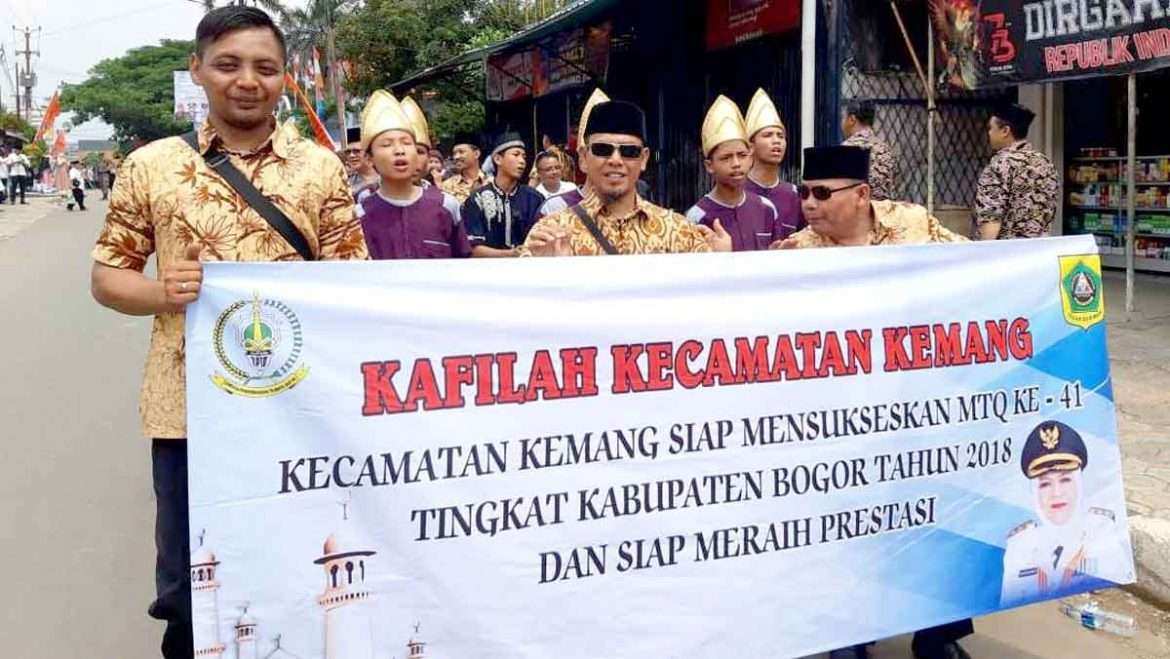Pemerintah Kecamatan Kemang Ikut Meriahkan MTQ Tingkat Kabupaten Bogor Ke 41