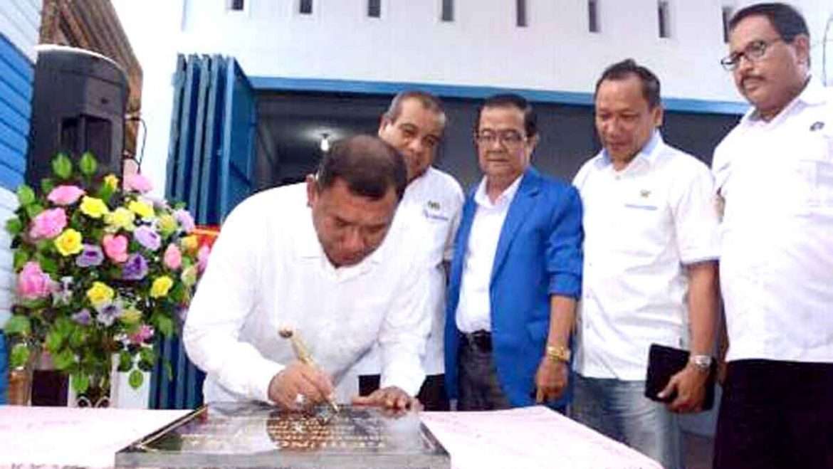 Bupati Deli Serdang Resmikan Kantor PWI Deli Serdang