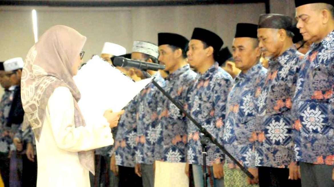 Bupati Lantik 150 Dewan Hakim dan 26 Panitera MTQ XXXVII Tingkat Kabupaten Lebak