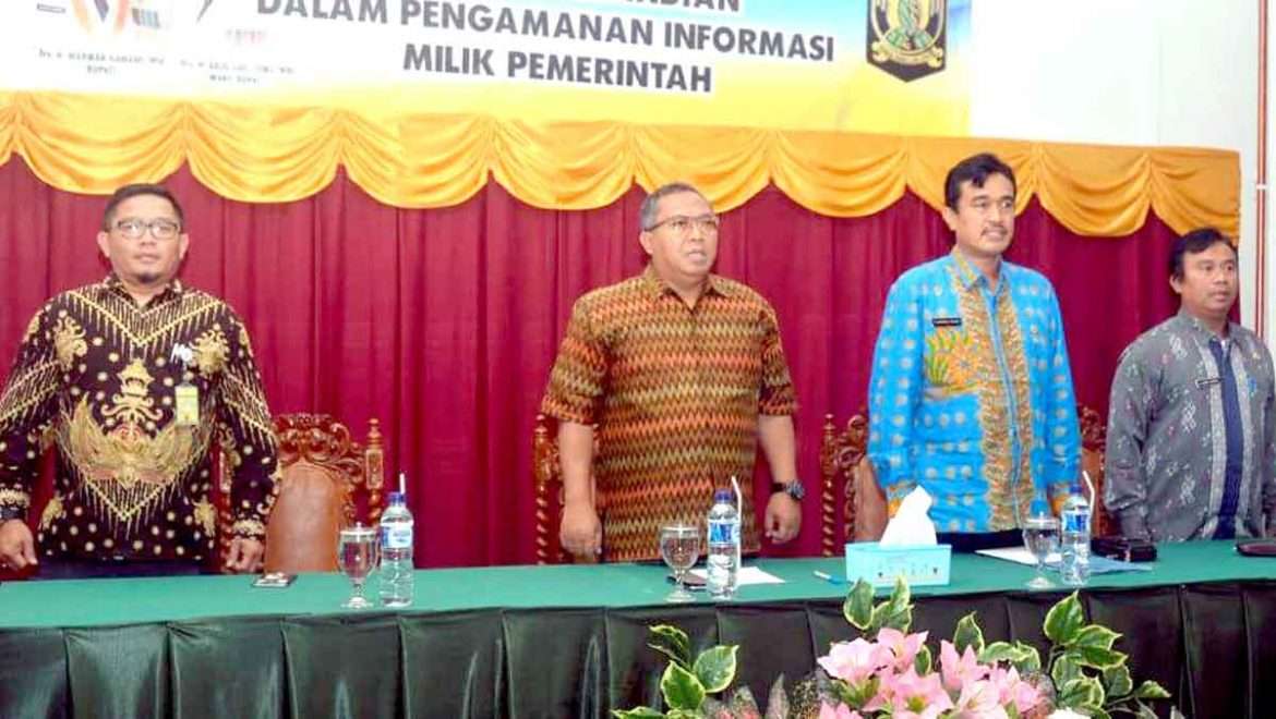 Bupati Sukabumi Buka Secara Resmi Desiminasi Peran dan Fungsi Persandian