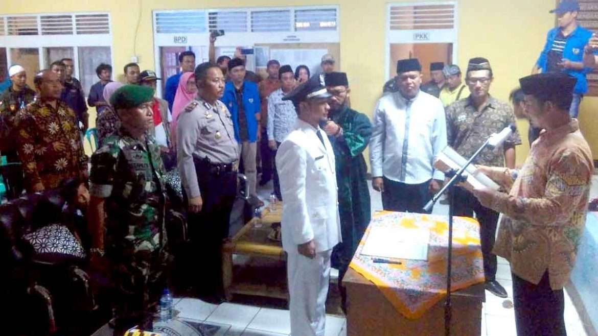 Janten Resmi Jabat Pjs Kepala Desa Kompa
