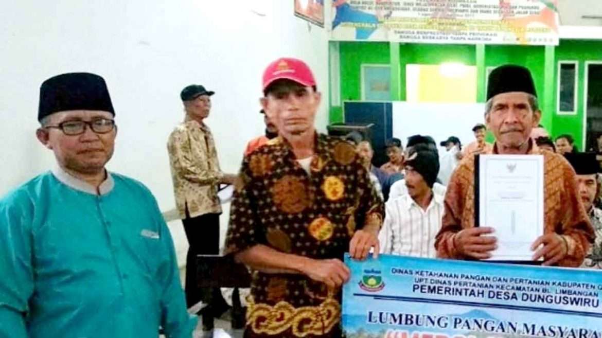 LPM Jadi Pondasi Ketahanan Pangan Desa Dunguswiru