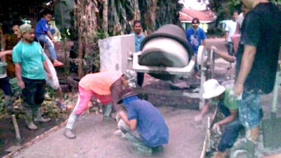 Mardi Ugay : Selain Terbangun Infrastruktur, Program Padat Karya Tingkatkan Perkonomian Warga