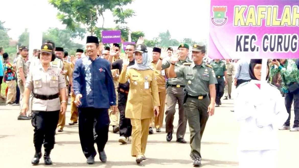 Meriahnya Pawai Taaruf di MTQ ke-49 Tingkat Kabupaten Tangerang
