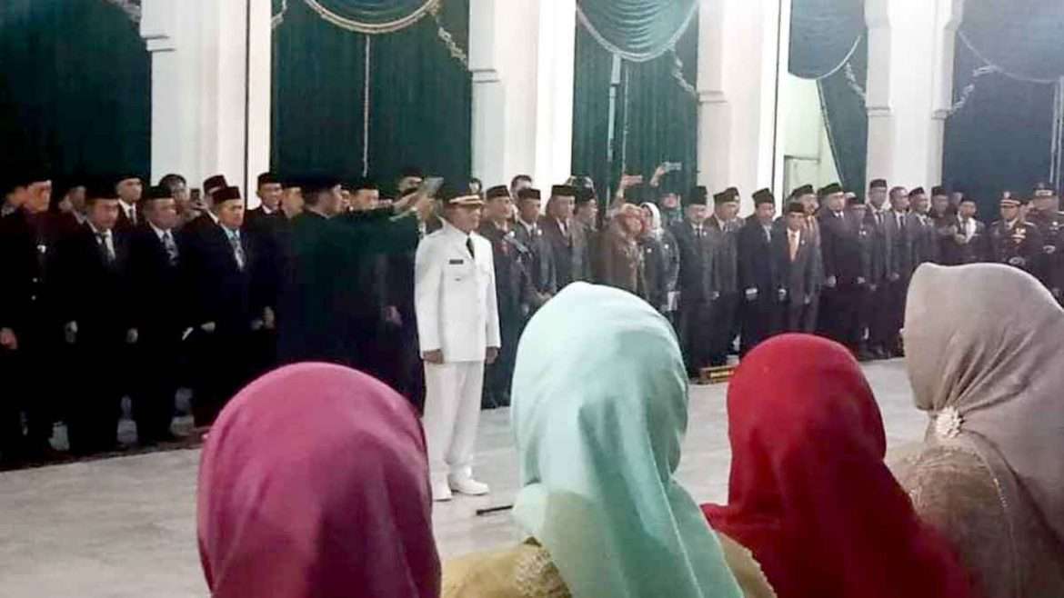 Bupati Tasikmalaya Ade Sugianto Resmi Dilantik Gubernur Jawa Barat