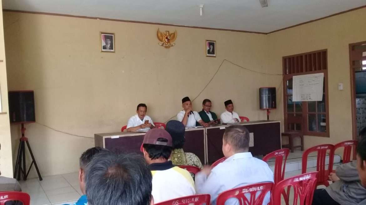 Pemdes Cibungbulang Rapat Konsolidasi Akhir Tahun