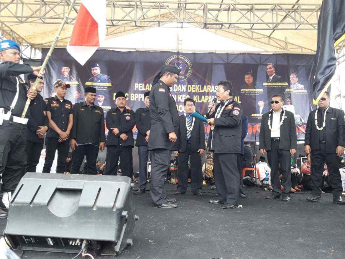 DPAC BPPKB Banten Kecamatan Klapanunggal Gelar Deklarasi dan Pelantikan
