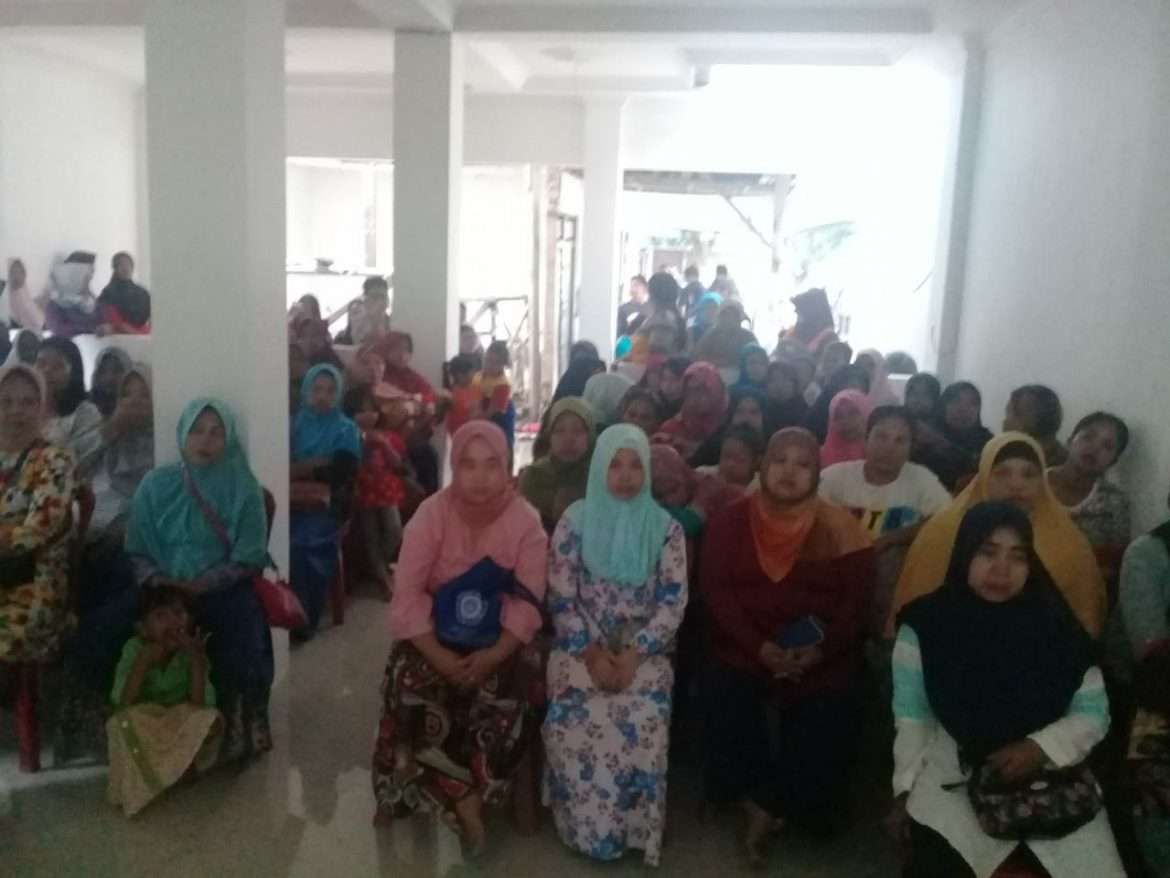 840 KPM Asal Gunung Putri Terima Bantuan Pangan Non Tunai