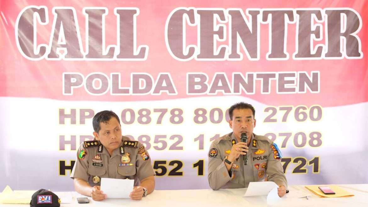 Humas Polri Laksanakan Press Conference Hari ke-5 Pasca Tsunami