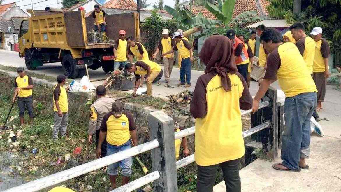 Lingkungan Hidup Kabupaten Serang, Pemdes Manayasa dan PKSM Bersih-Bersih Sampah