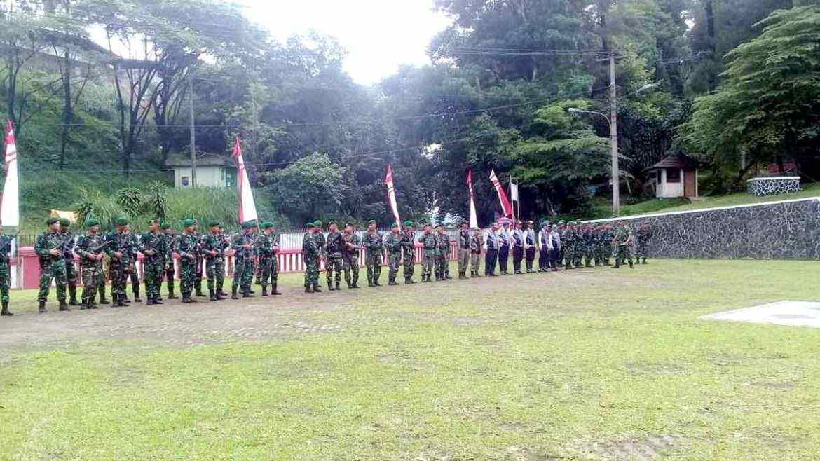 Puluhan Aparat TNI Polri Ikuti Geladi Resik Jelang Hari Juang Siliwangi