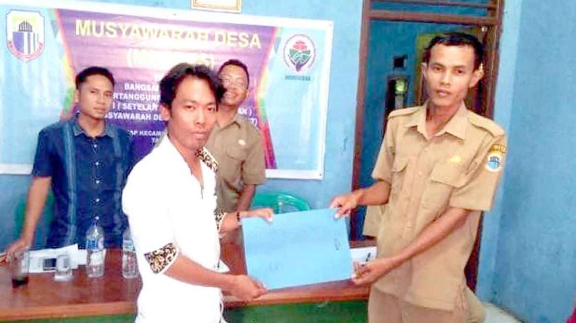 TPK Desa Cilangkap Serah Terima Kegiatan