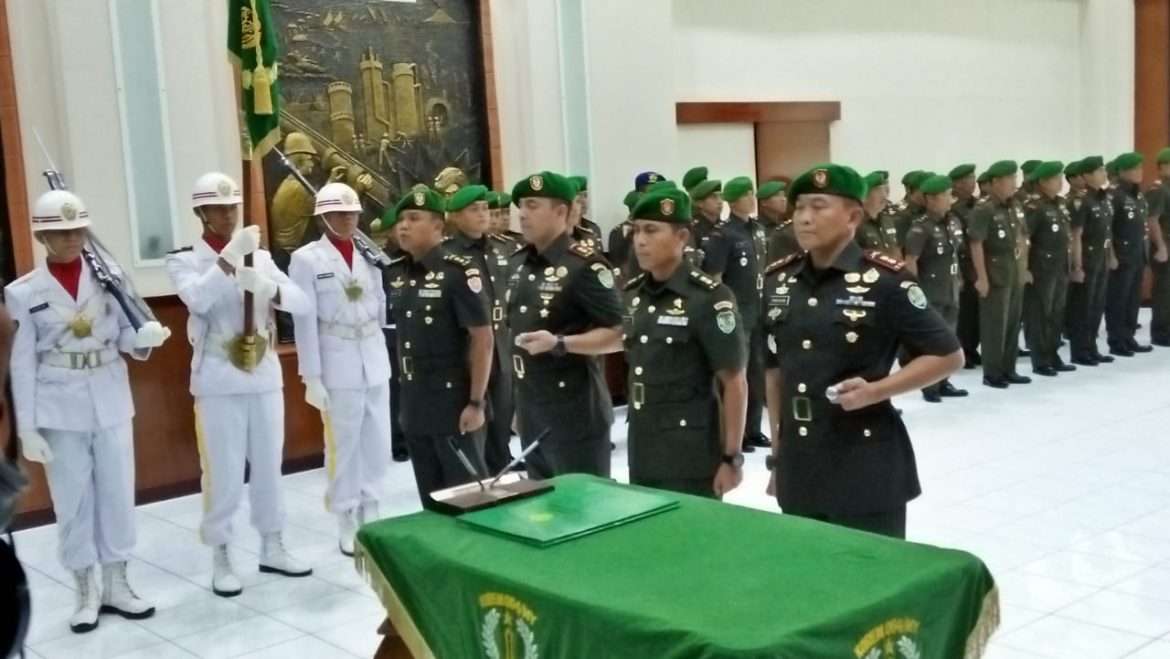 Sertijab Dandim 0601/Pandeglang
