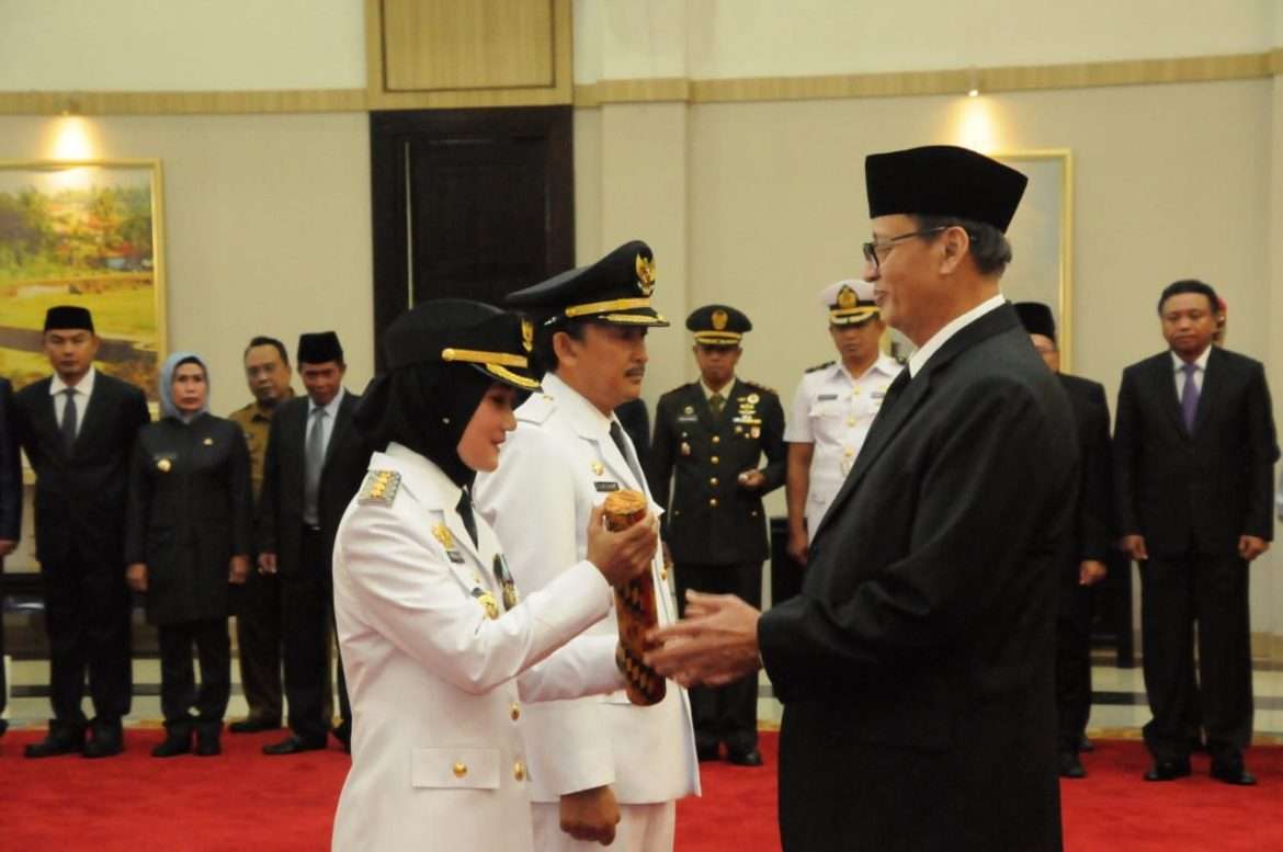 Bupati dan Wakil Bupati Lebak Resmi Dilantik Gubernur Banten Periode 2019 – 2024