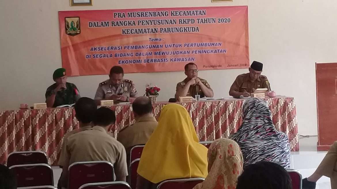 Pemerintah Kecamatan Parungkuda Gelar Pramusren