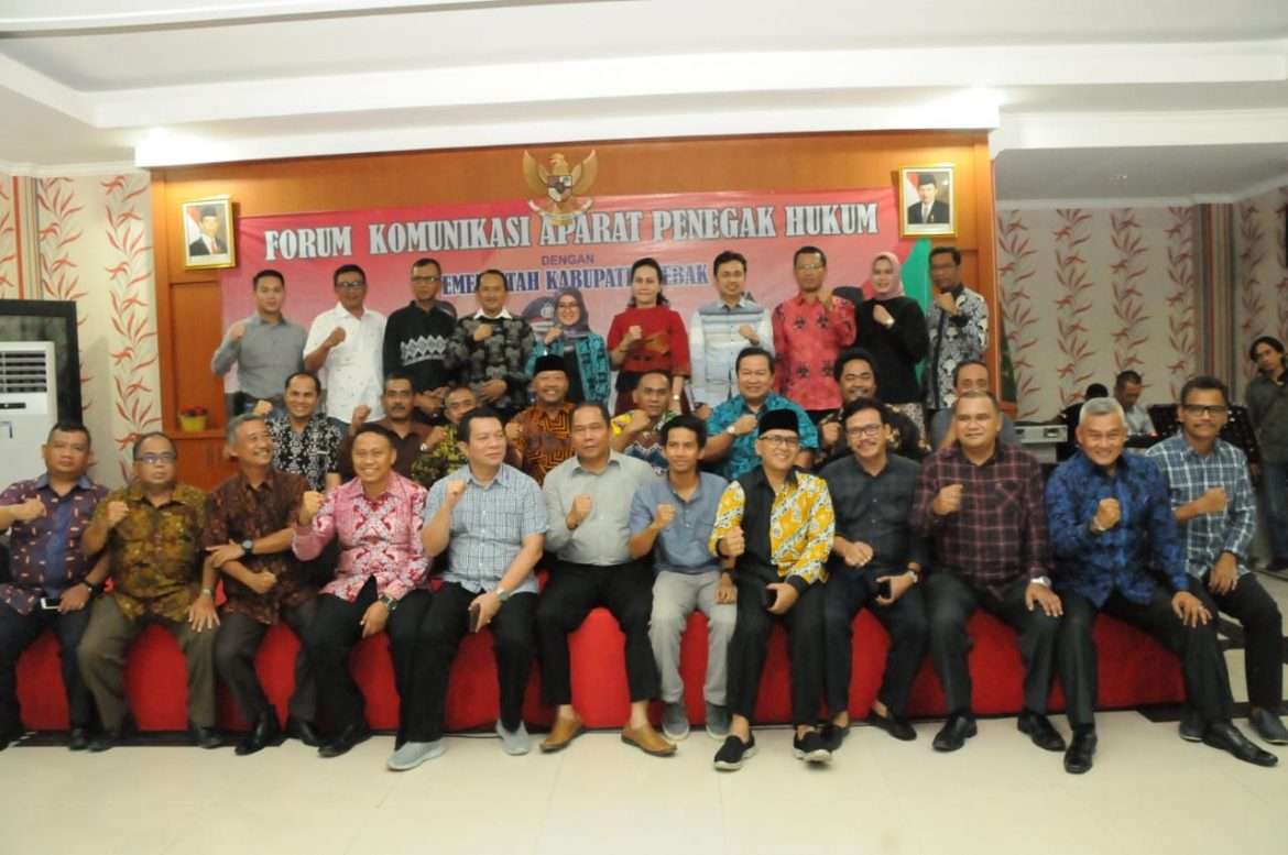 Pemerintah Kabupaten Lebak Bangun Sinergitas Dengan Aparat Penegak Hukum