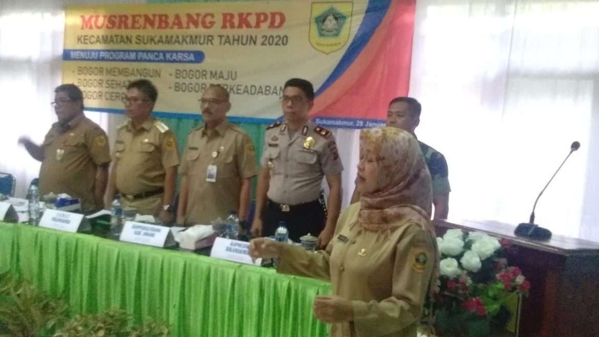 Musrenbang RKPD Kecamatan Sukamakmur Tahun 2020