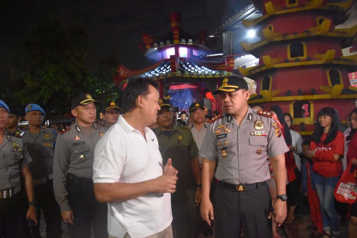 Polres Bogor Jaga Keamanan Saat Perayaan Imlek