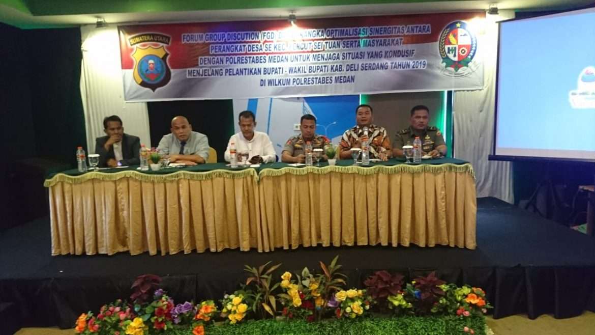 Muspika Kecamatan Percut Sei Tuan Ajak masyarakat jaga Khamtibmas Menjelang Pelantikan Bupati Deli Serdang dan Pemilu 2019