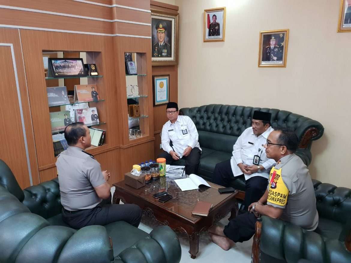 Dirpamobvit Polda Banten Safari Sambang Kamtibmas Ke Kabupaten Tangerang