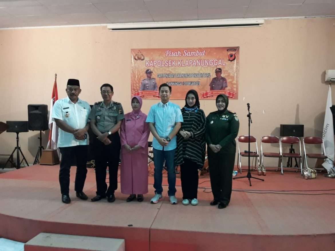 Lepas Sambut Kapolsek Klapanunggal Menjelang Pilpres 2019 Aman Dan Damai