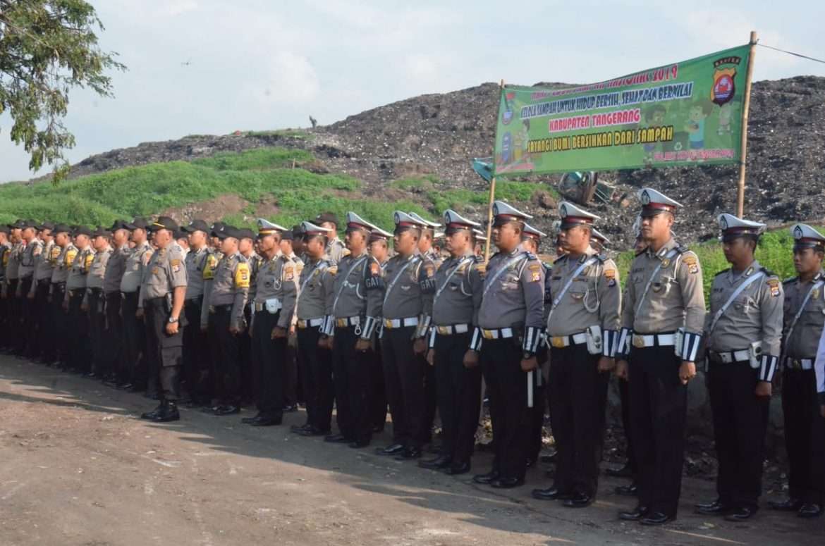 Kapolresta Tangerang Pimpin Upacara HPSN di Kabupaten Tangerang