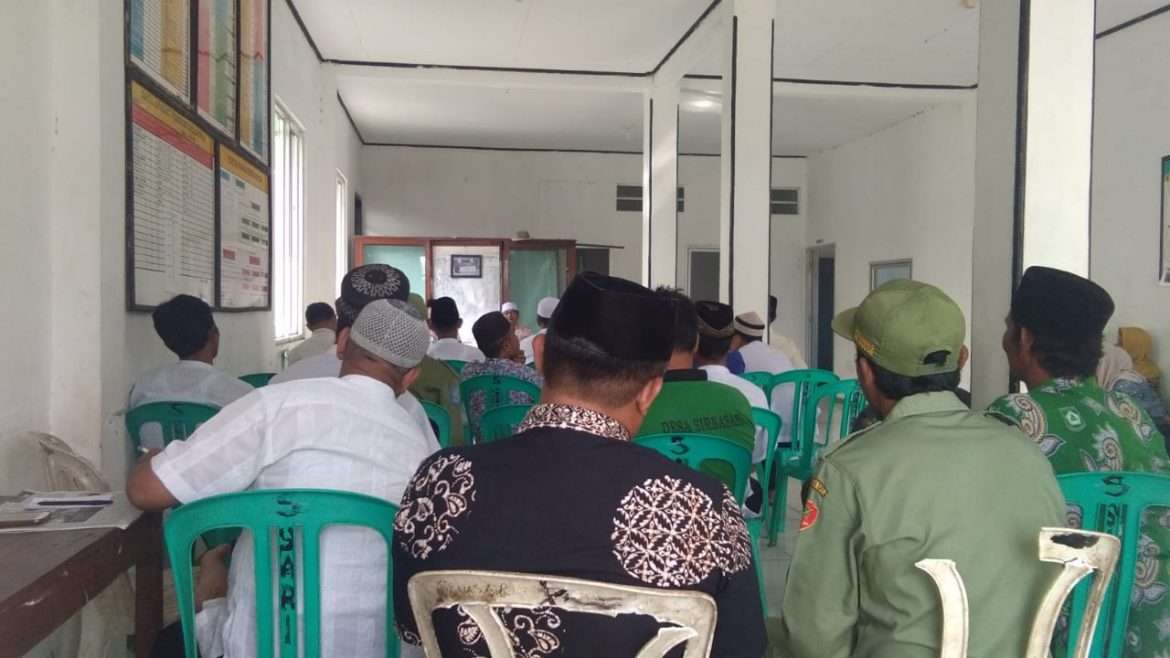 Setiap Jum’at Pemerintah Desa Sirna Sari Rutin Adakan Pengajian