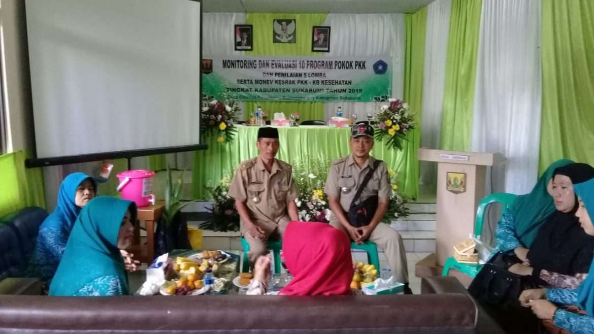 Tim Pengerak PKK Kabupaten Sukabumi Gelar Monev di Desa Cibodas
