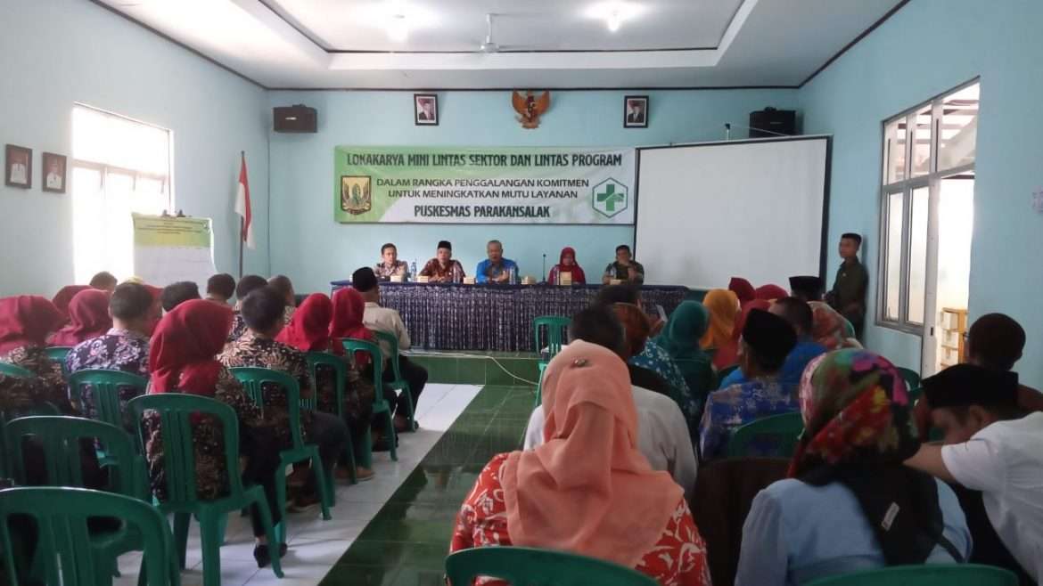 Puskesmas Parakansalak Jalin  Komitmen Lintas Sektor