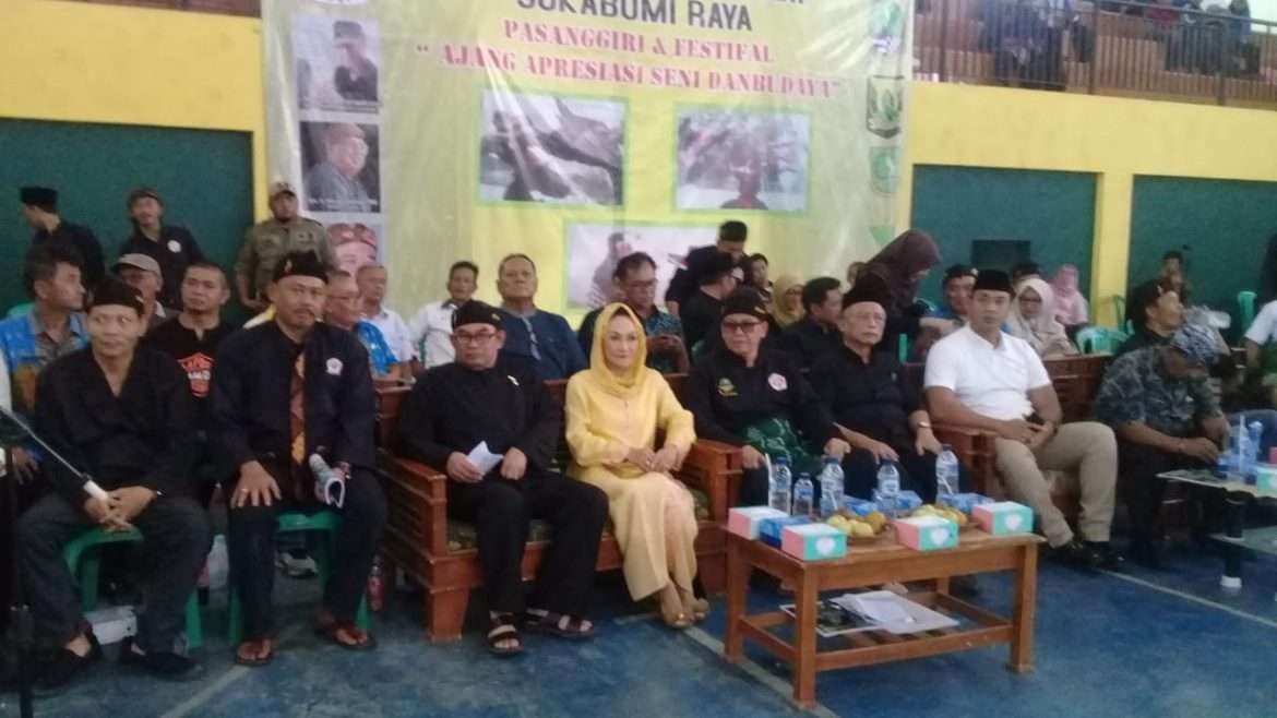 Lantik Pengurus IPSI Kabupaten Sukabumi, Pesan Wabup Pencak Silat Wajib di Lestarikan