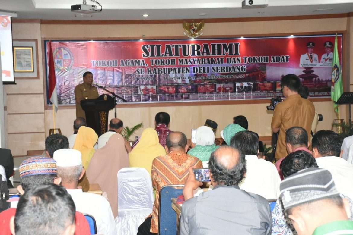 Sambut Pemilu 2019, Pemkab Deli Serdang  Gelar Silaturahmi